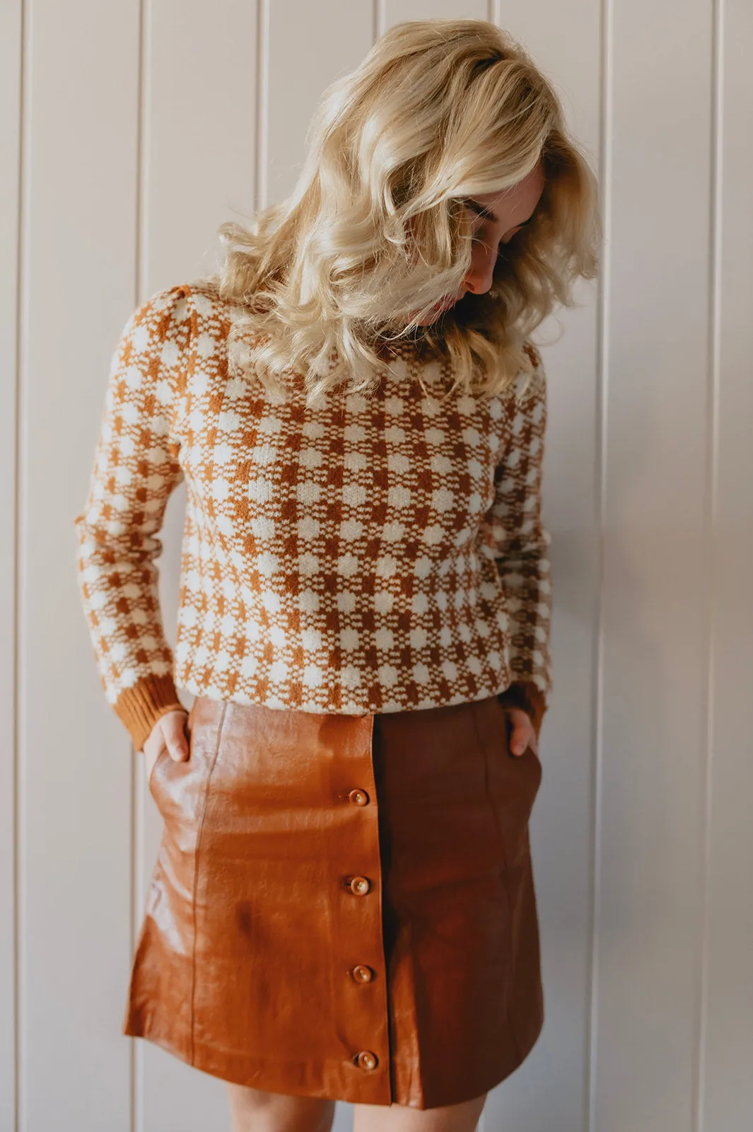 The Jodene Sweater by Heartloom - Ginger