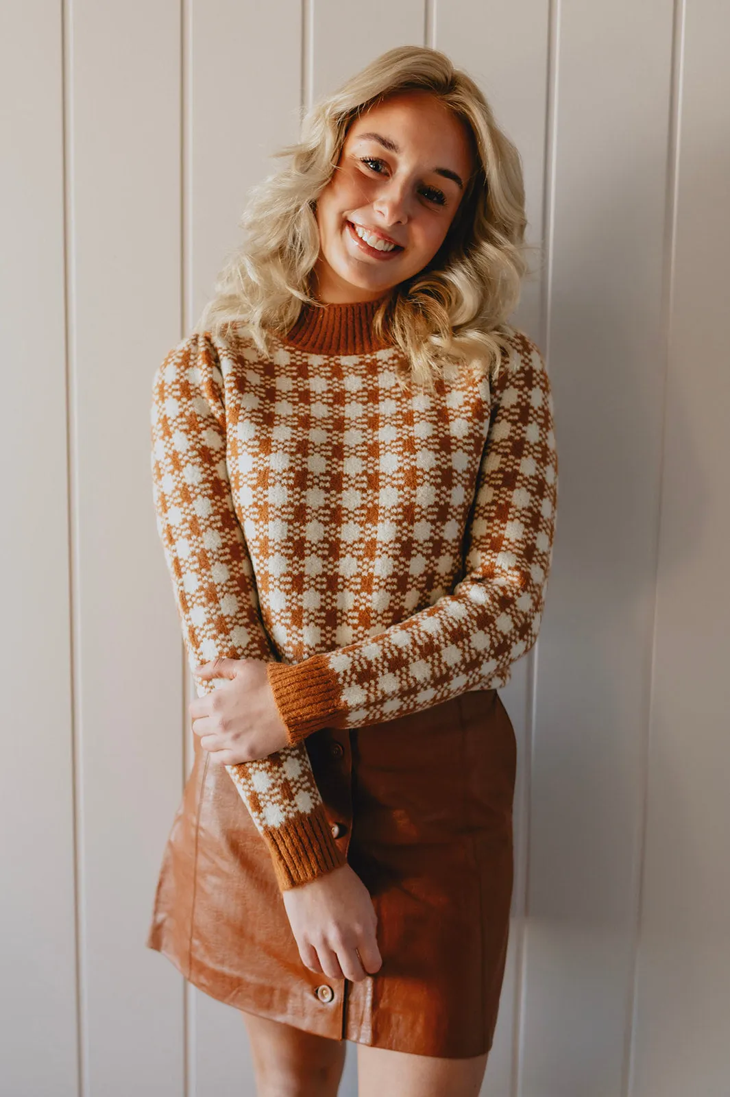 The Jodene Sweater by Heartloom - Ginger