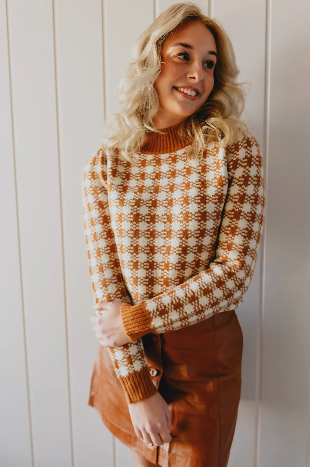 The Jodene Sweater by Heartloom - Ginger