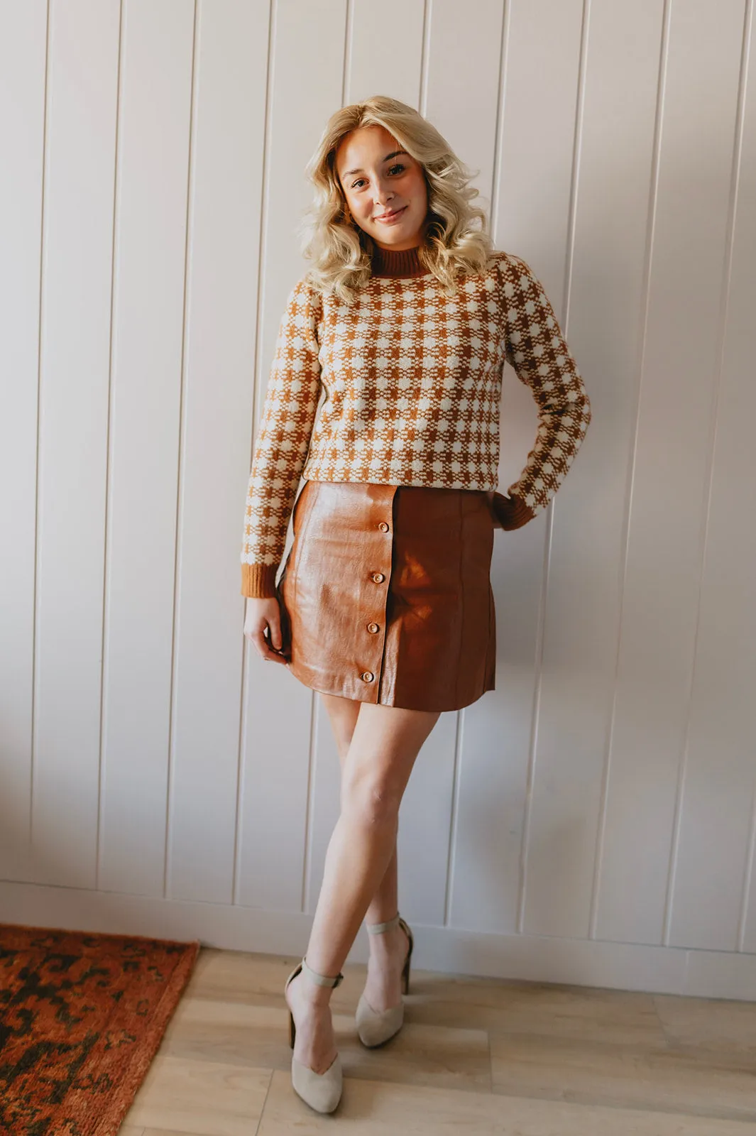 The Jodene Sweater by Heartloom - Ginger