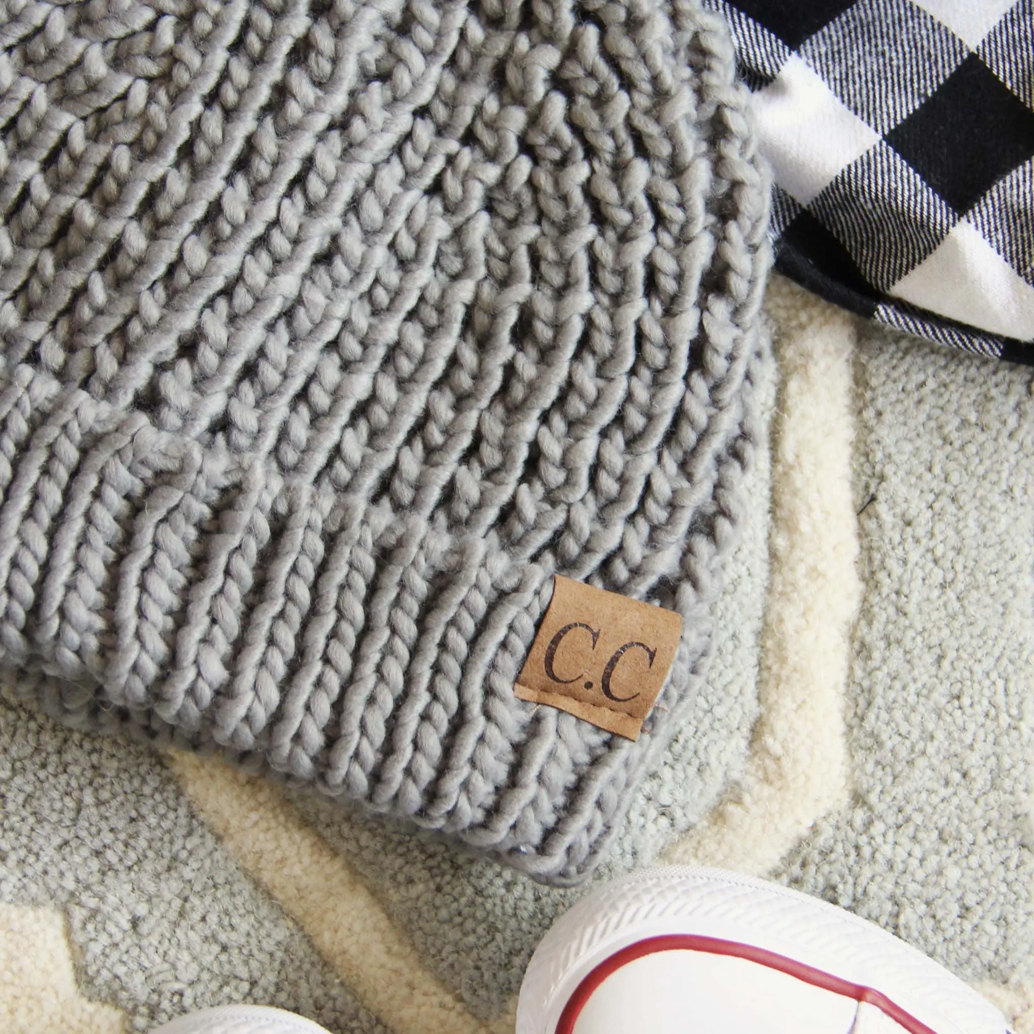 The Lake Easton Beanie in Gray