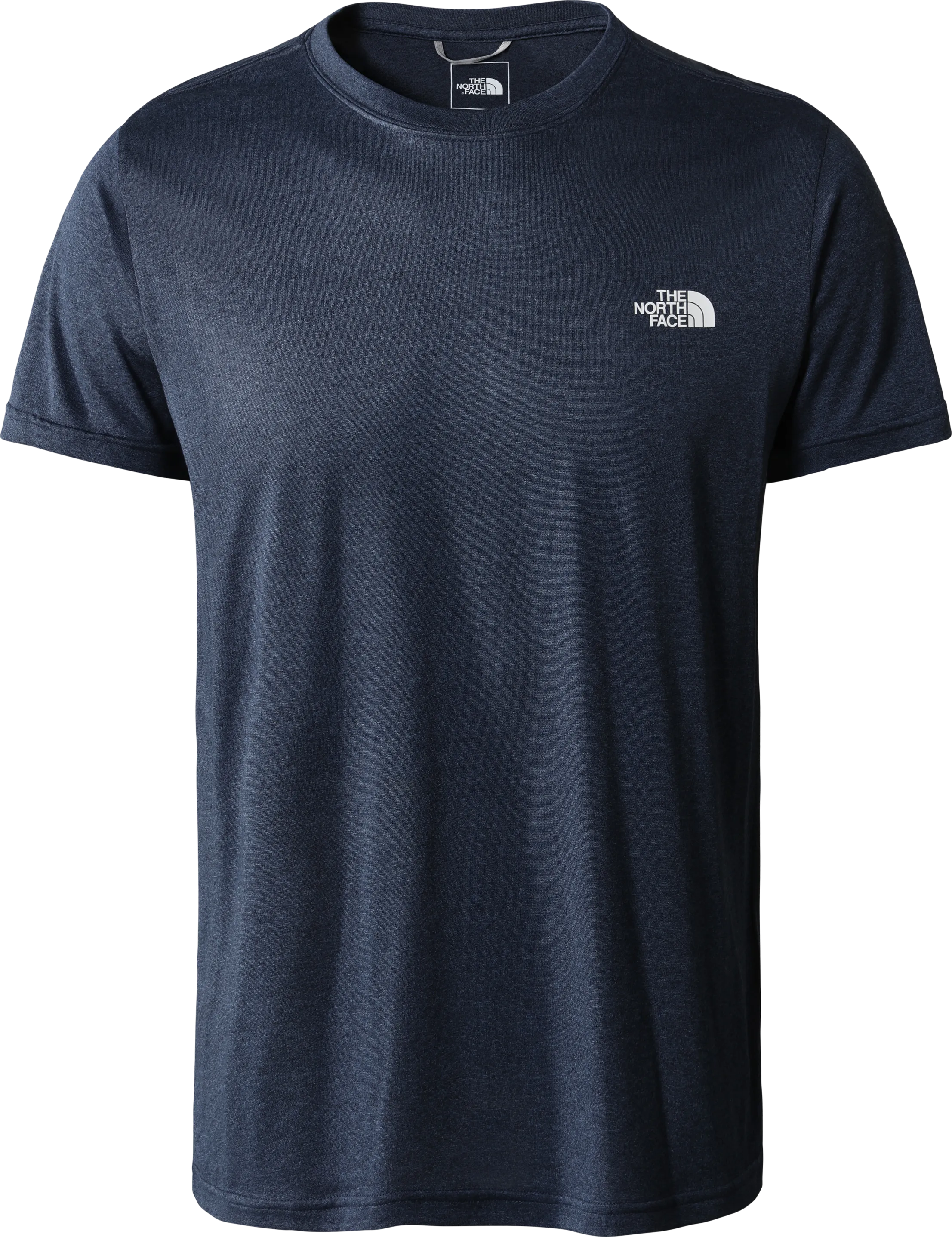 The North Face Men's Reaxion Amp T-Shirt Shady Blue Heather | Buy The North Face Men's Reaxion Amp T-Shirt Shady Blue 