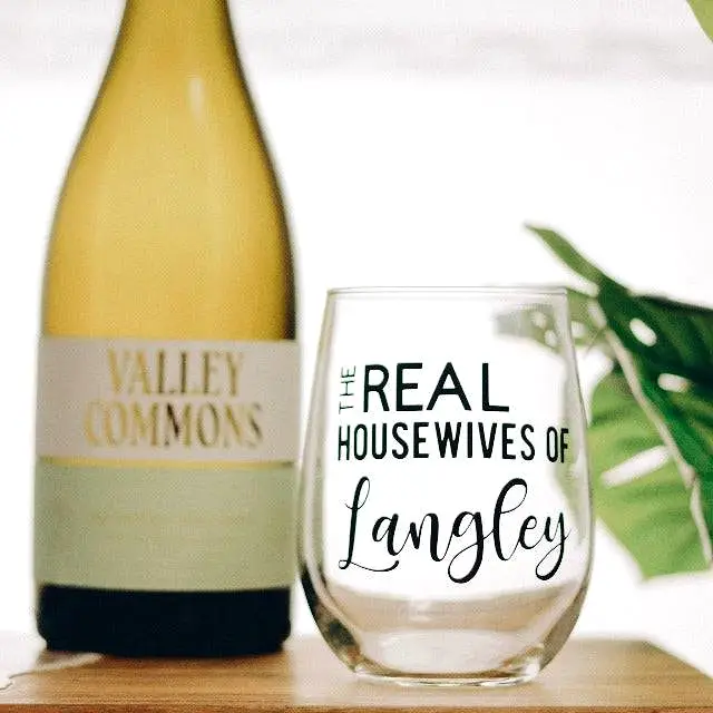 The Real Housewives Wine Glasses | Multiple Designs | 17oz