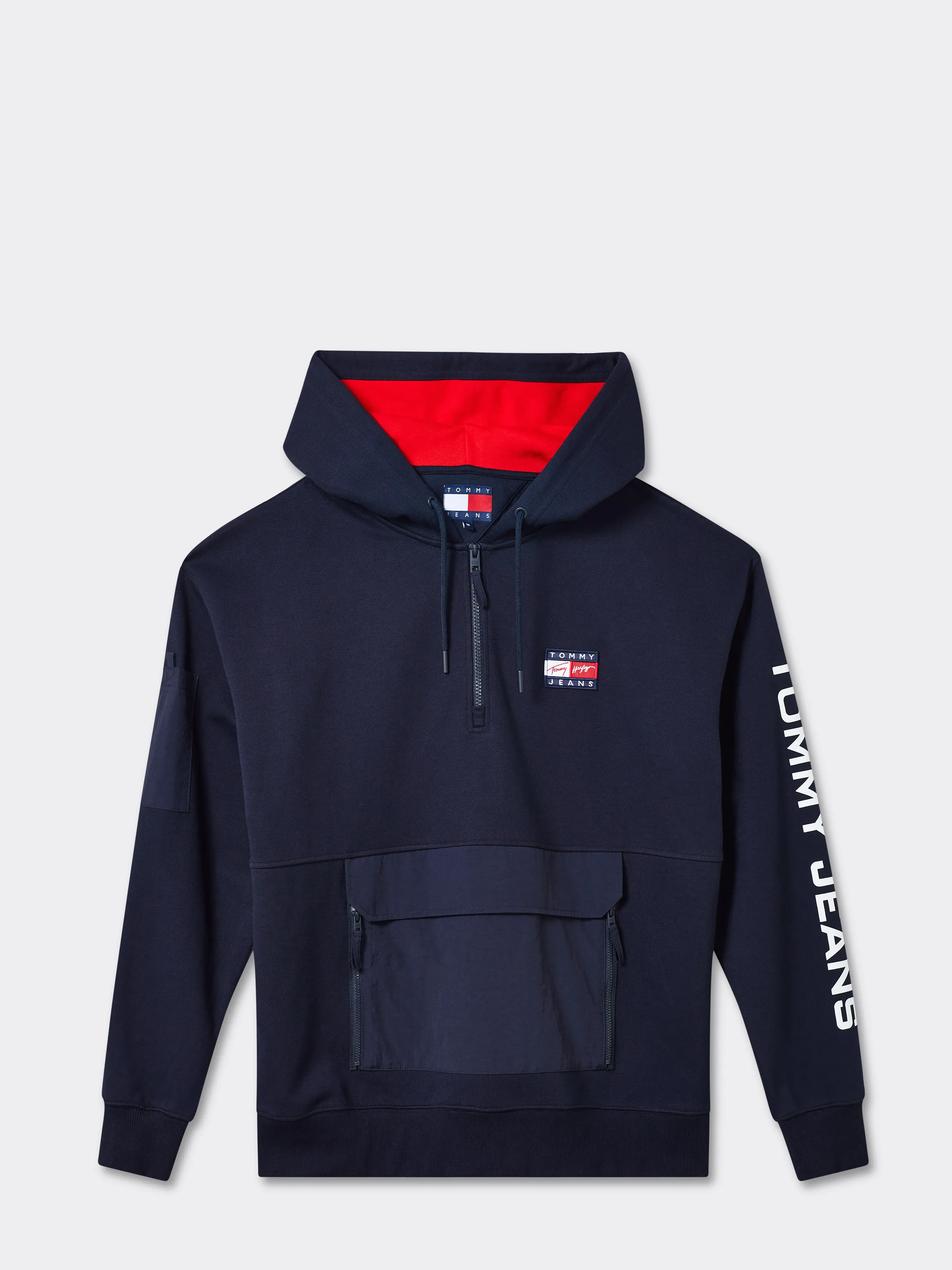 TJ Street Unisex Half-Zip Hoodie | Hoodies | Tommy Hilfiger