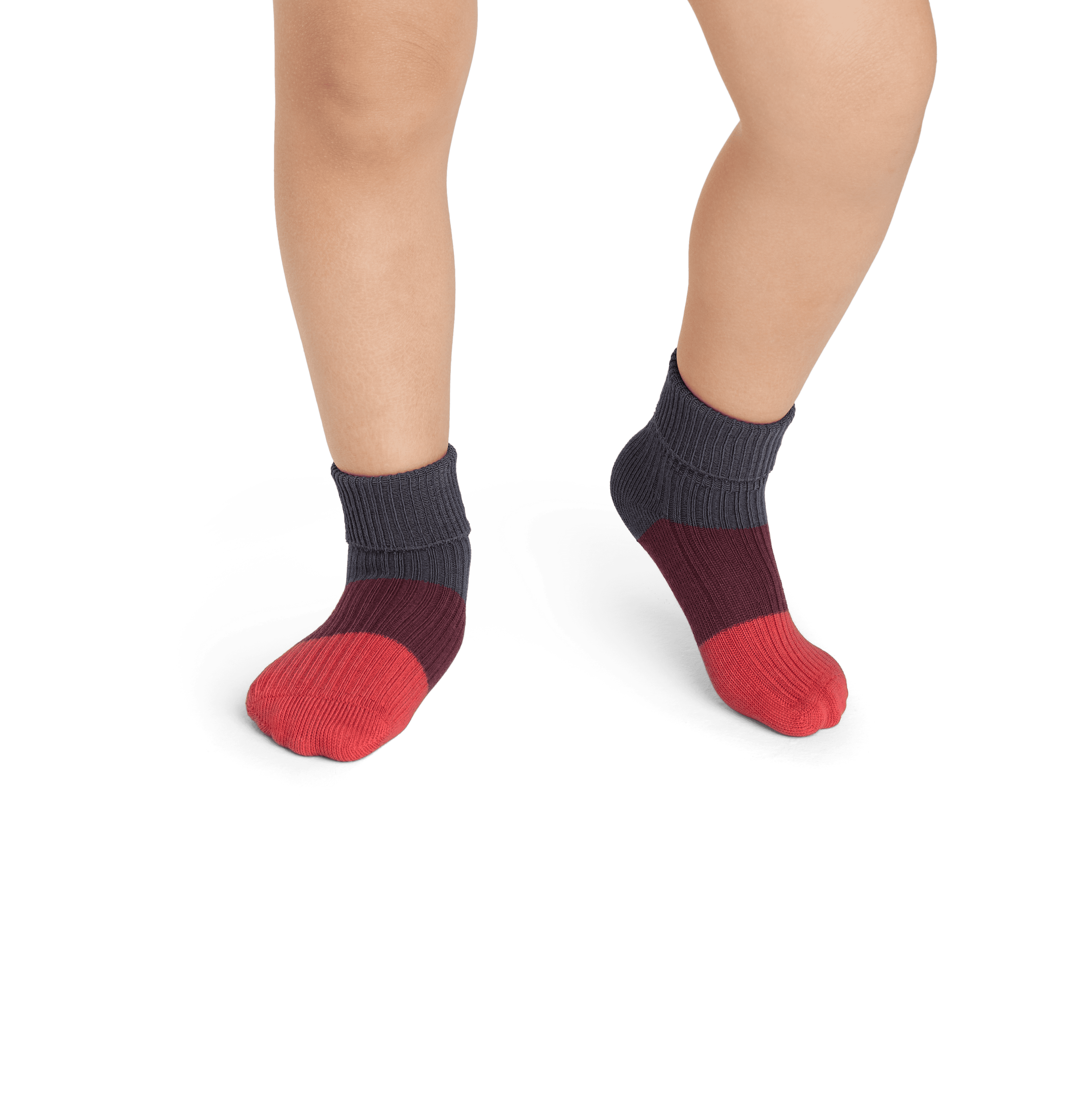 Toddler Lightweight Ribbed Calf Sock 4-Pack