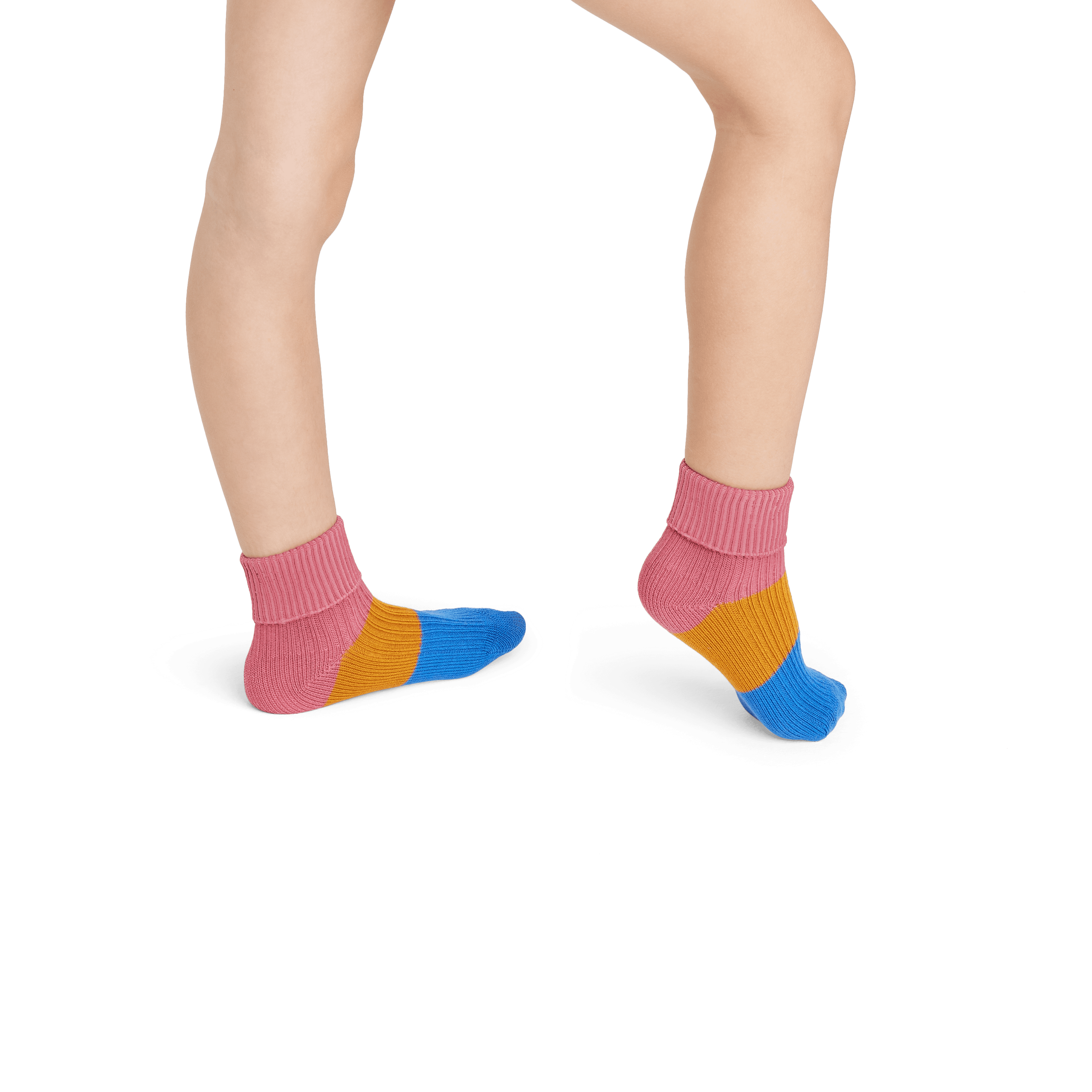 Toddler Lightweight Ribbed Calf Sock 4-Pack