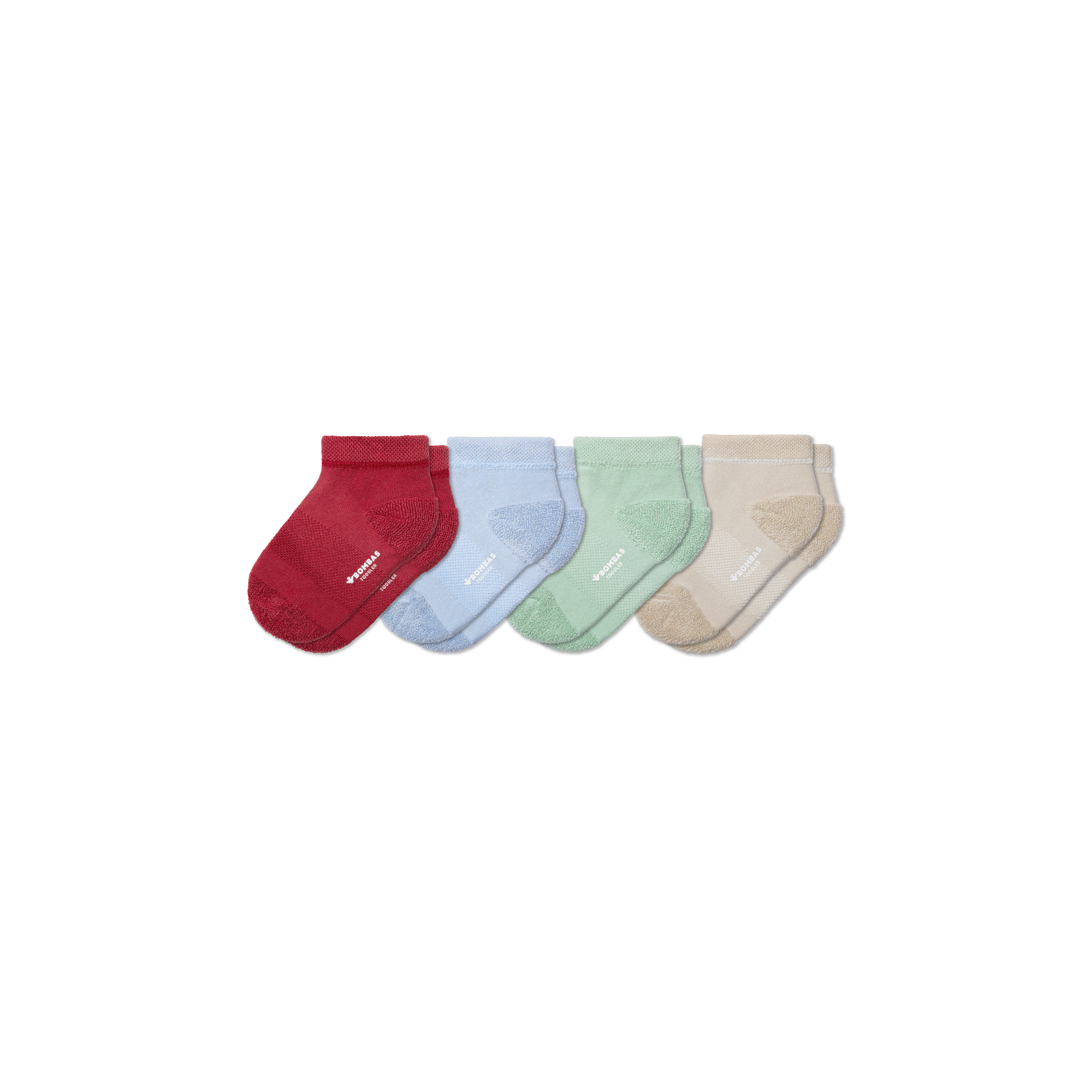 Toddler Lightweight Terry Ankle Sock 4-Pack