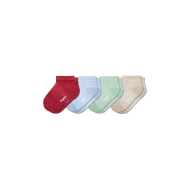 Toddler Lightweight Terry Ankle Sock 4-Pack