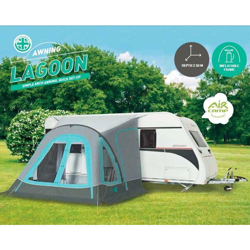 Trigano Lagoon Air Awning Inflatable Caravan Awning (2022)