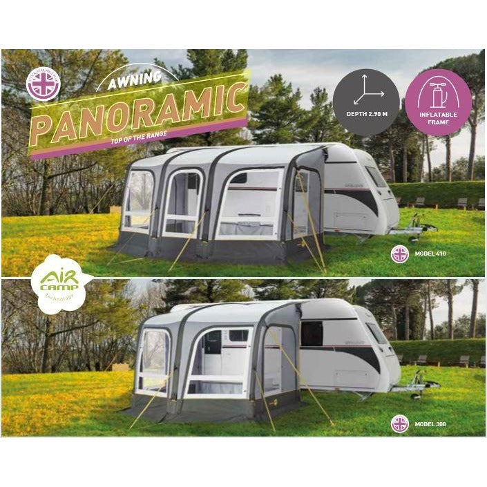 Trigano Panoramic Air Awning Inflatable Caravan Awning (Factory Seconds) (2022)