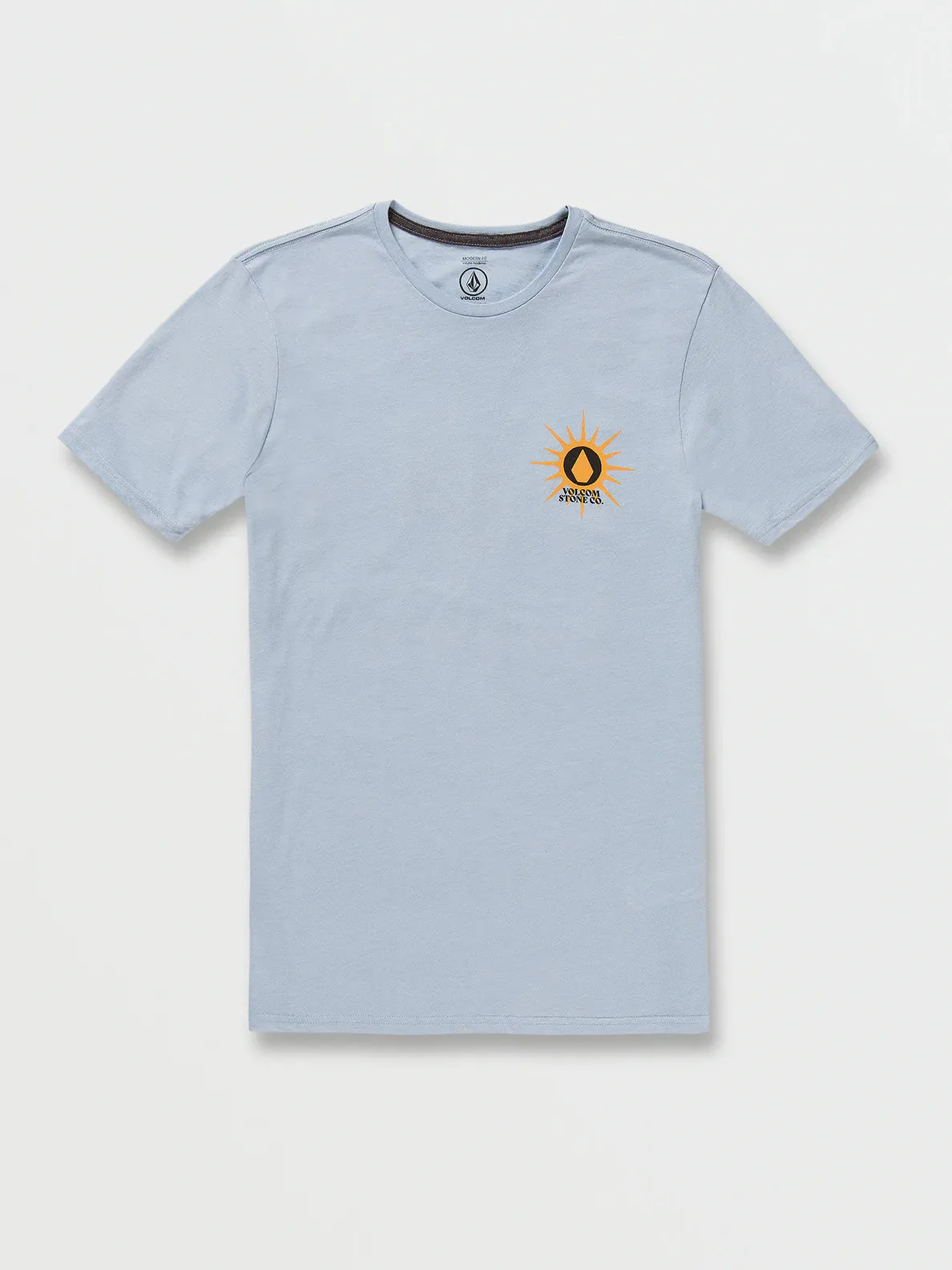 Volcom Fun Burn SS Tee Shirt - Cali Blue Heather