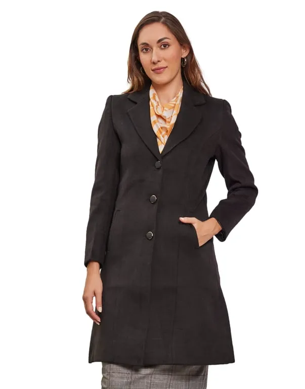 Women Coat Black Color