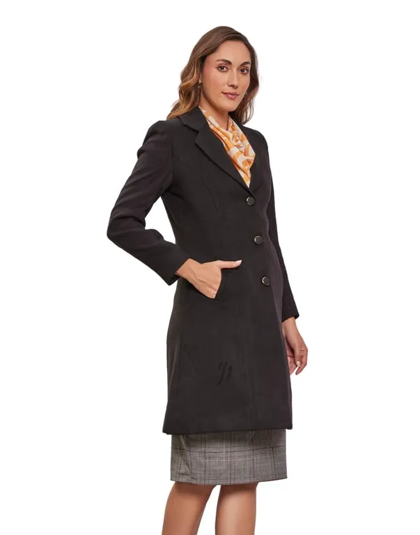 Women Coat Black Color