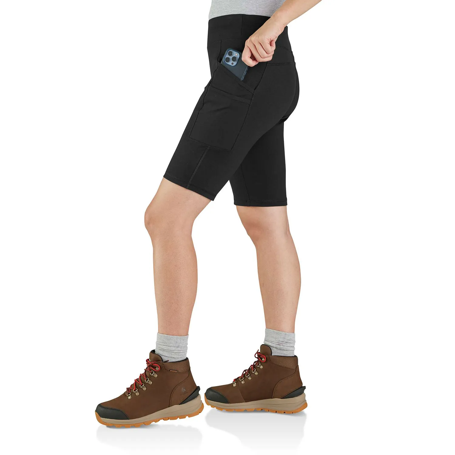 WOMEN’S CARHARTT FORCE FITTED LIGHTWEIGHT UTILITY SHORT