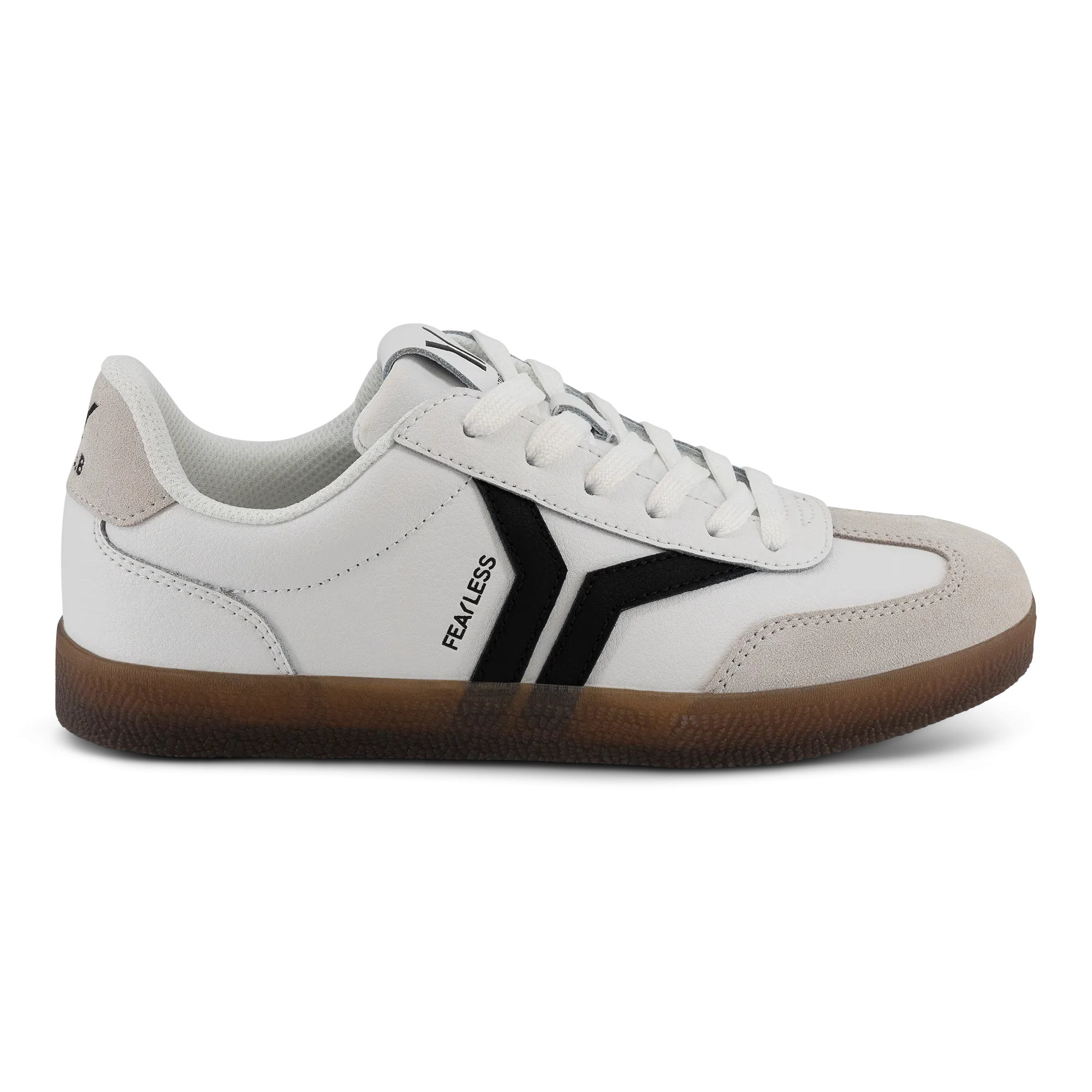 WOMEN'S C.O.B by CULTURE OF BRAVE FEARLESS SNEAKER | WHITE / BLACK WINGS