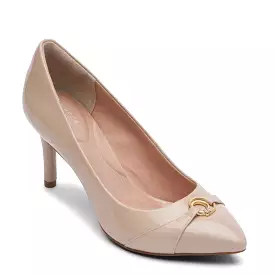 Women's TM75MM Plain Toe Ornamented Pump