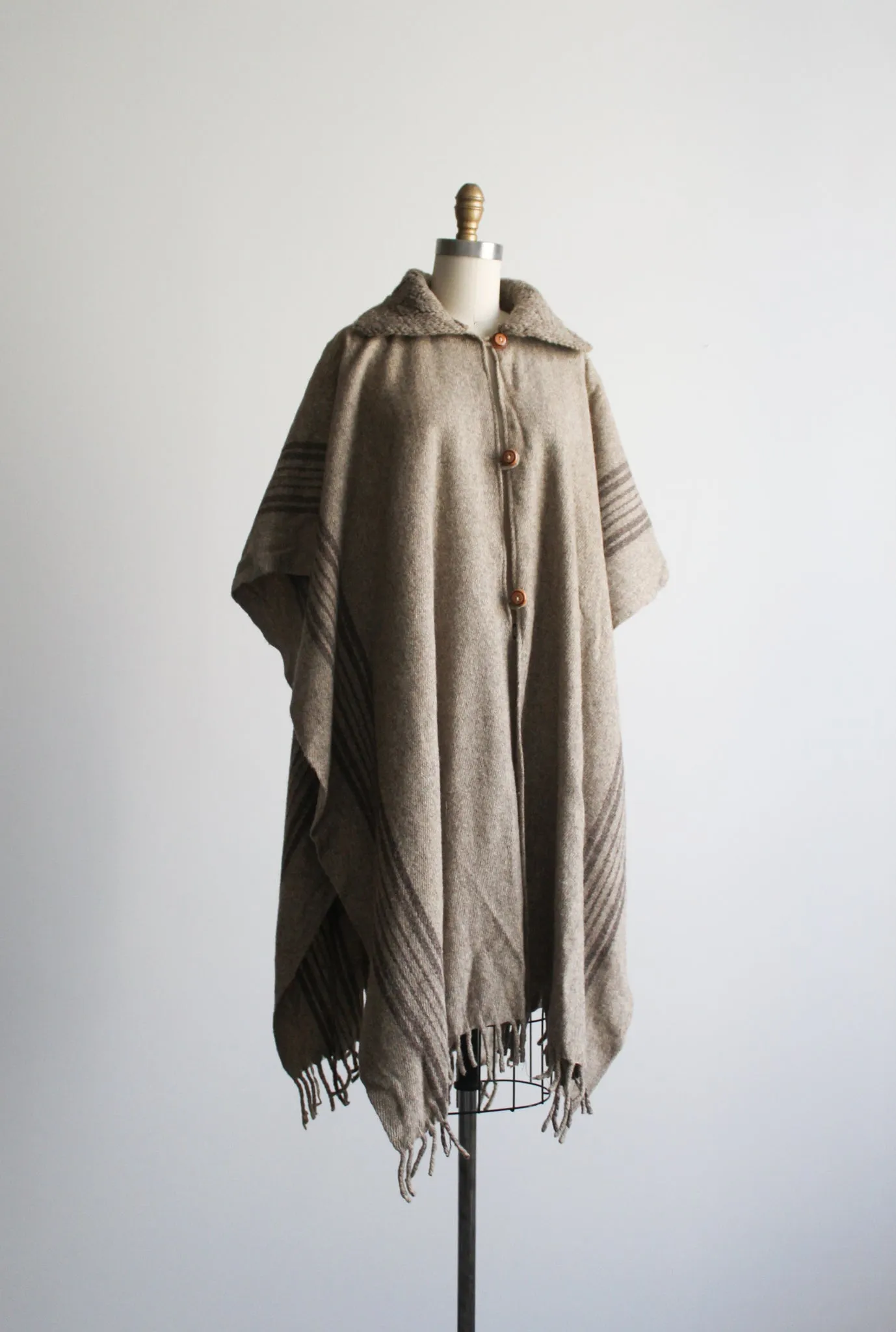 wool cape