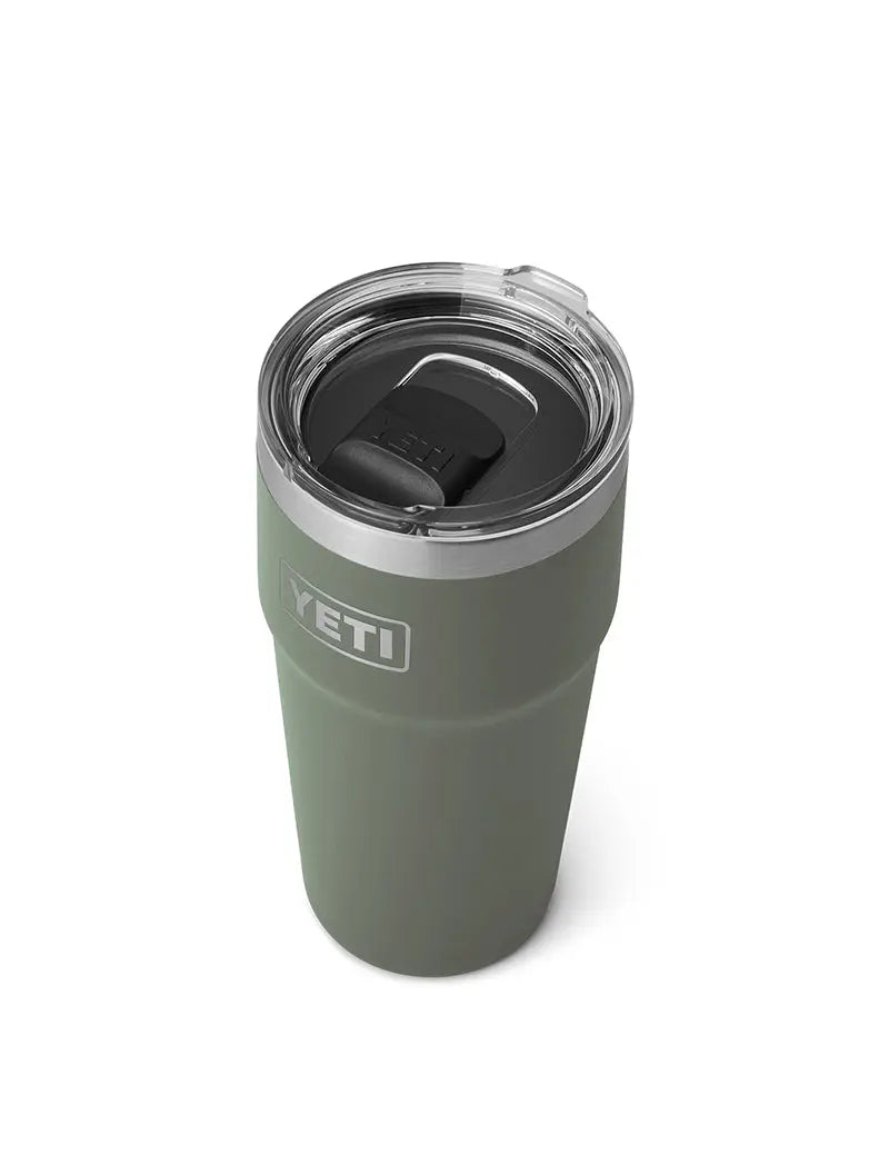 Yeti Rambler 16oz Pint Cup Camp Green