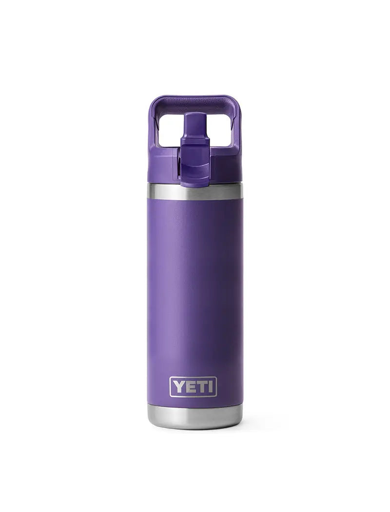 YETI Rambler 18oz Bottle w/ Straw Cap Peak Purple